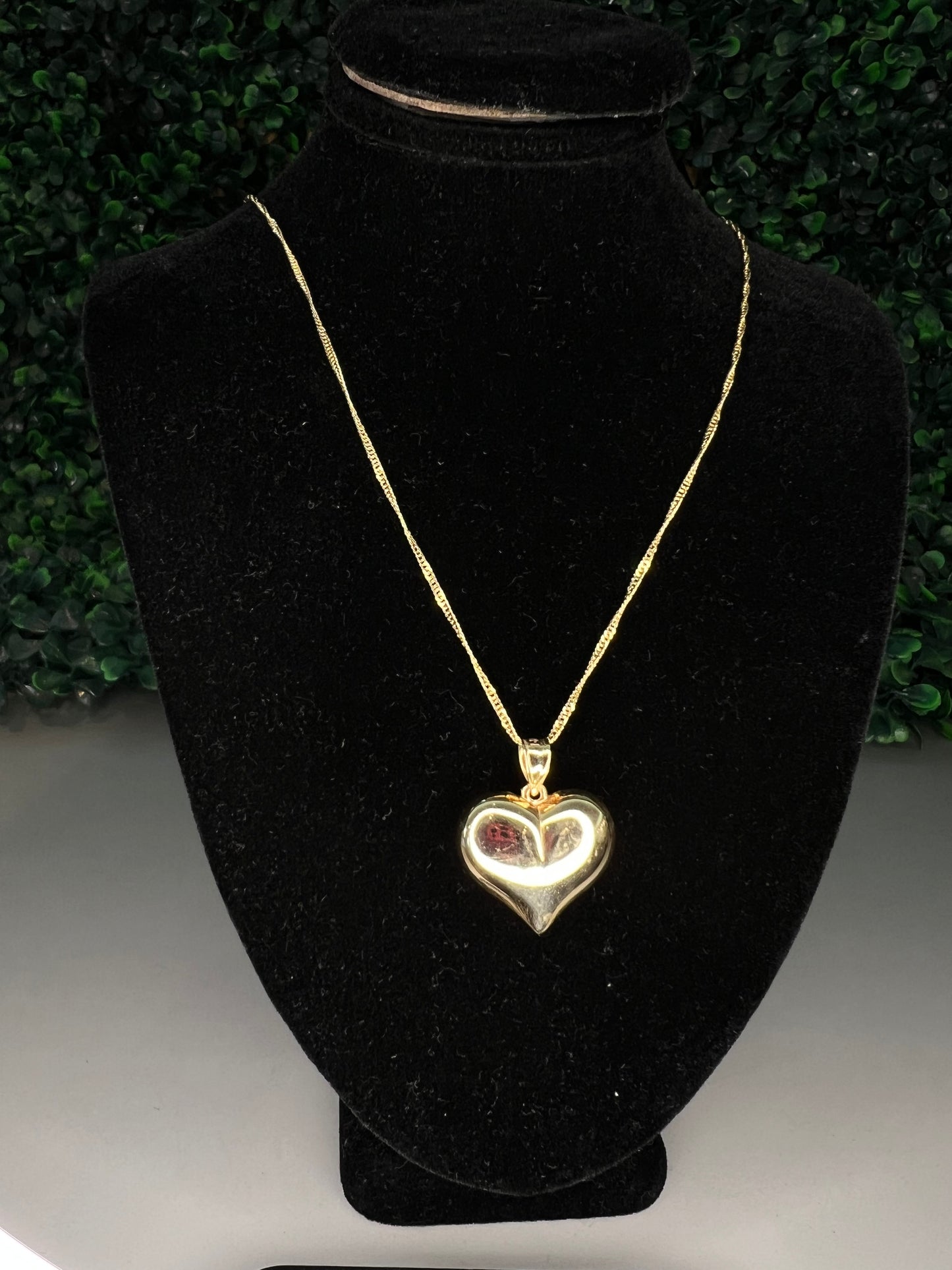 14K Heart Pendant