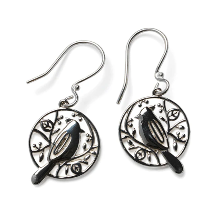 Southern Gates Cardinal Dangle Earrings