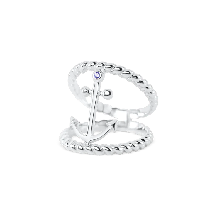 Anchor Double Rope Ring