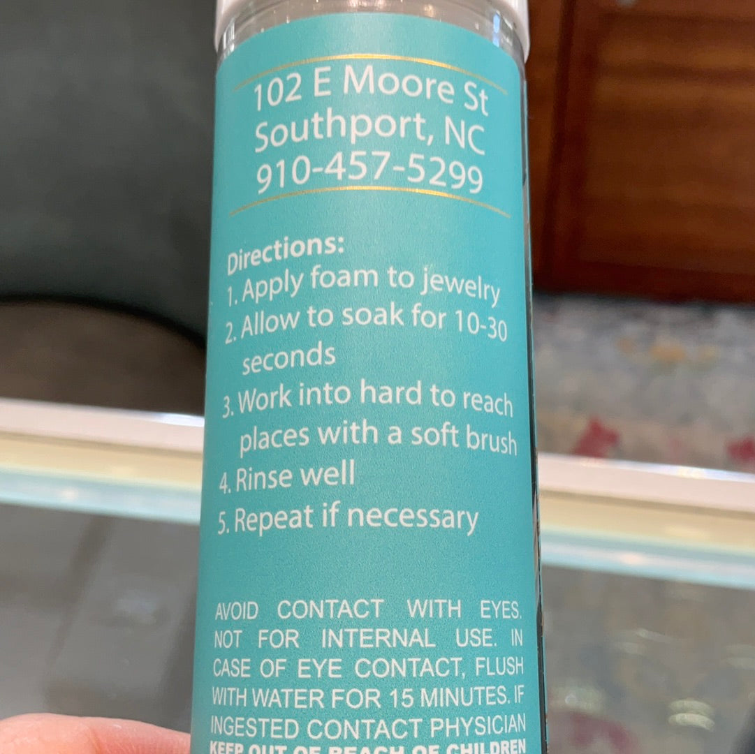 Cape Fear Jewelry Cleaning Foam
