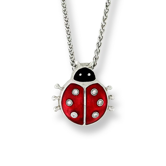 Red Ladybug Necklace