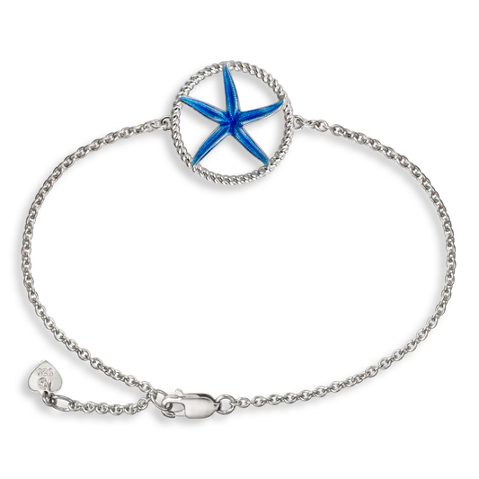 Blue Starfish Bracelet