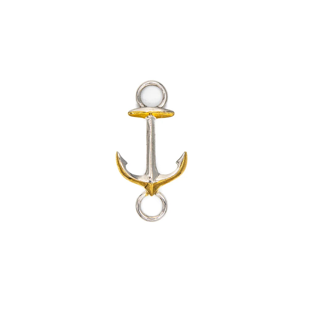 Kovel Sterling Two-Tone Anchor Topper