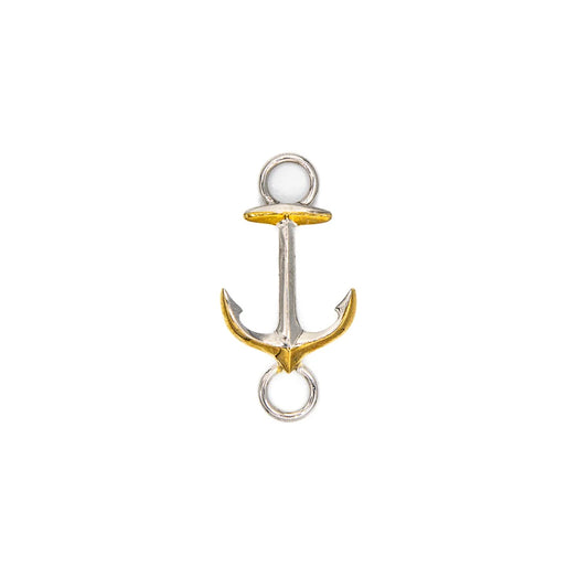 Kovel Sterling Two-Tone Anchor Topper