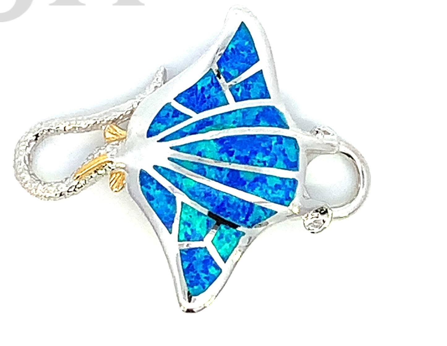 Kovel Opal and Sterling Manta Topper