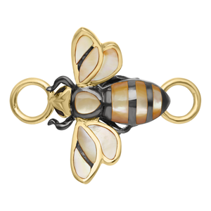 Kovel Mother-of-Pearl Honeybee Topper