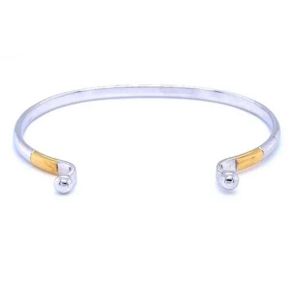 Kovel Sterling Bracelet with 14KY Accent