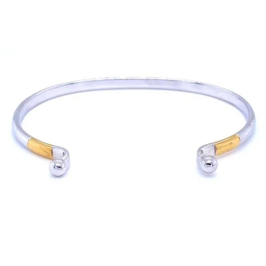 Kovel Sterling Bracelet with 14KY Accent