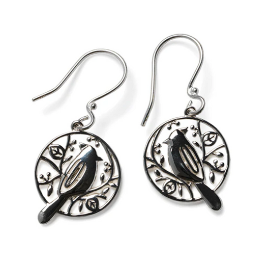 Southern Gates Cardinal Dangle Earrings