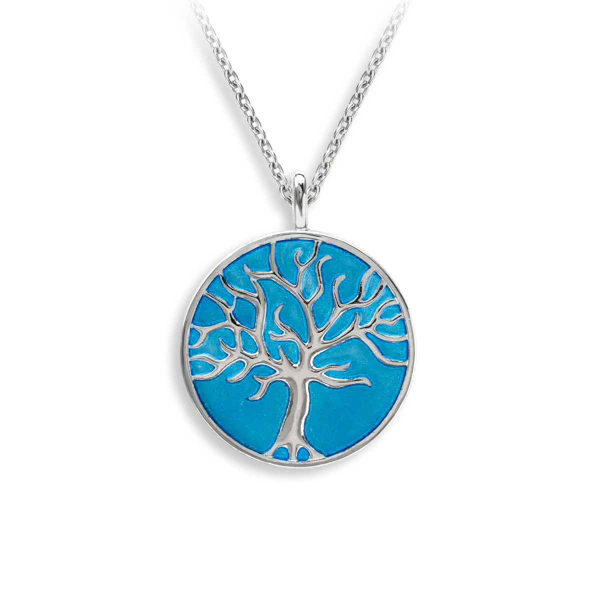 Blue Tree of Life Necklace